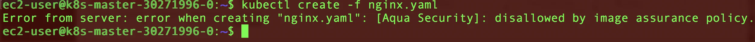 Kubernetes native security solution aqua Kubernetes native security solution aqua